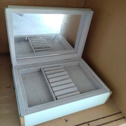 Glass Jewelry Case