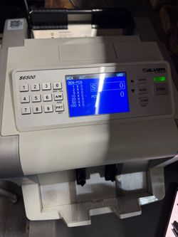 S6500 Mixed Counter with Printer Counts mixed bills across USD, EUR, CAD, GBP