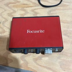 Focusrite Scarlet 