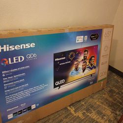 65 inch Hisense qled 4k smart tv