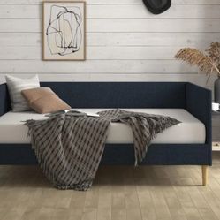 New Inbox Full Size Daybed Linen Navy Mattress Not Included 