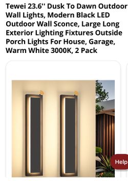 Outdoor wall light