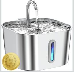 Cat Water Fountain (Stainless Steel)