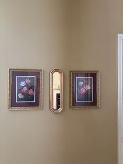 Picture and mirror