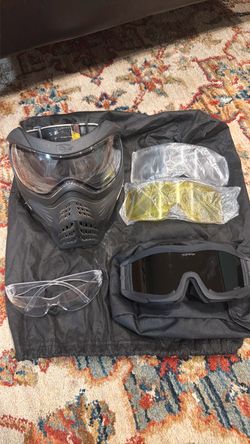 AIRSOFT PAINTBALL eye protection facemask