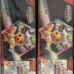 Prismatic Evolution Booster Bundle + Surprise Box