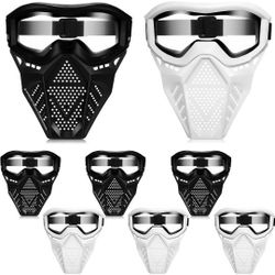 8 Pack Airsoft Tactical Mask For Kids