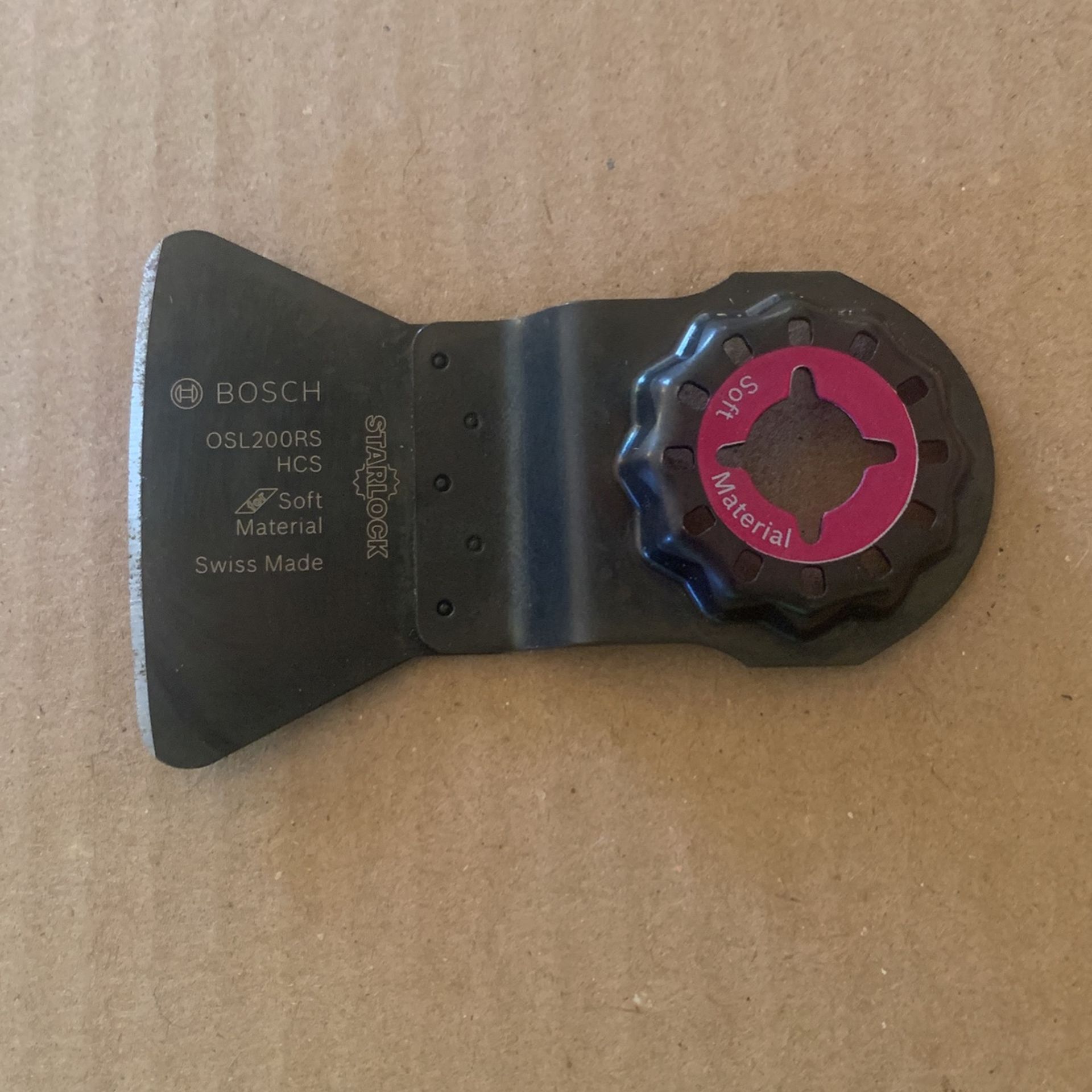 BOSCH Starlock Multi Tool Scraper, Long Oscillating Blade, Carbon, 2" Width (OSL200FS)