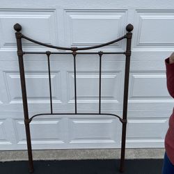 Bronze Twin Metal Headboards (2)