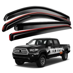 Toyota Tacoma Window Deflectors Vent Visors
