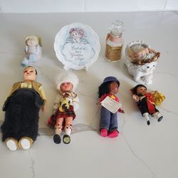 Small Dolls/plates