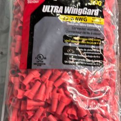 New Wire nuts  red 22-6 AWG