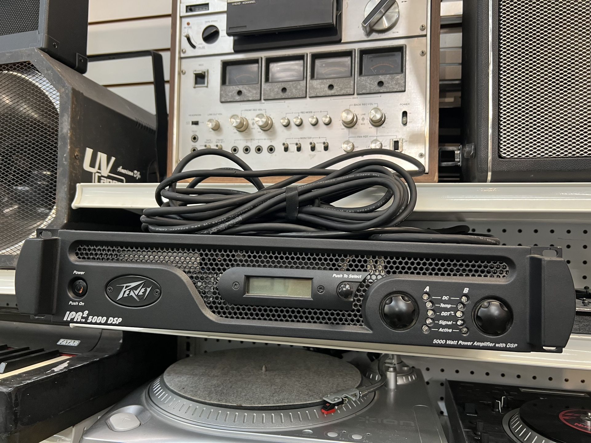 Peavey IPR2 5000 DSP Power Amp Amplifier 2-channel Lightweight 5000 Watts 