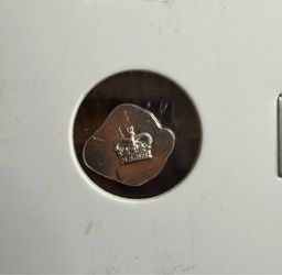 Silver crown 2 gram hand pour .999 silver
