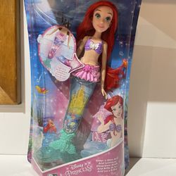 Light Up Ariel Doll NEW