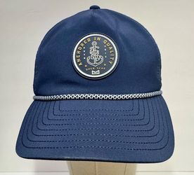 Melin Hydro Coronado Anchored SnapBack Hat Cap - Navy - Classic 58cm