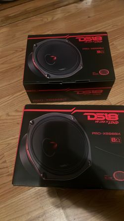 DS 18 6/9 speakers