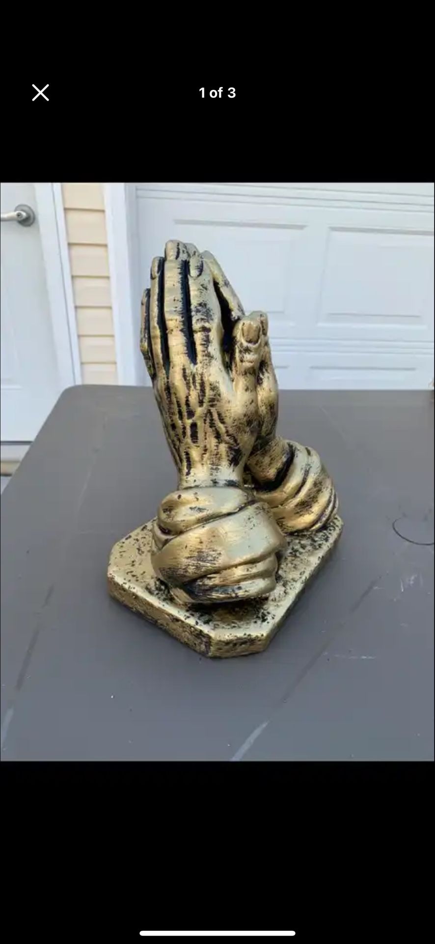 Life-Size, Praying Hands Statue