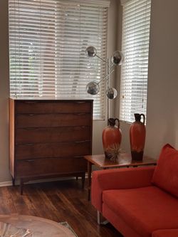Vintage Mid Century Highboy Dresser