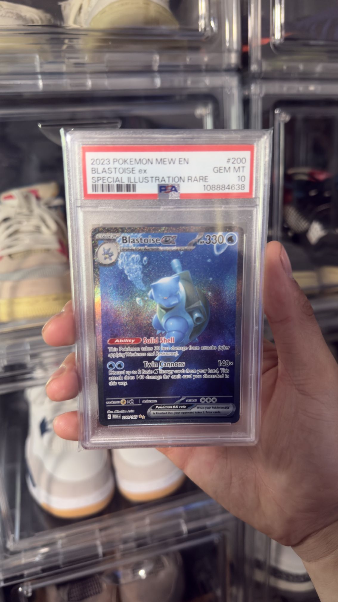 Pokemon Blastoise Ex #200 PSA 10
