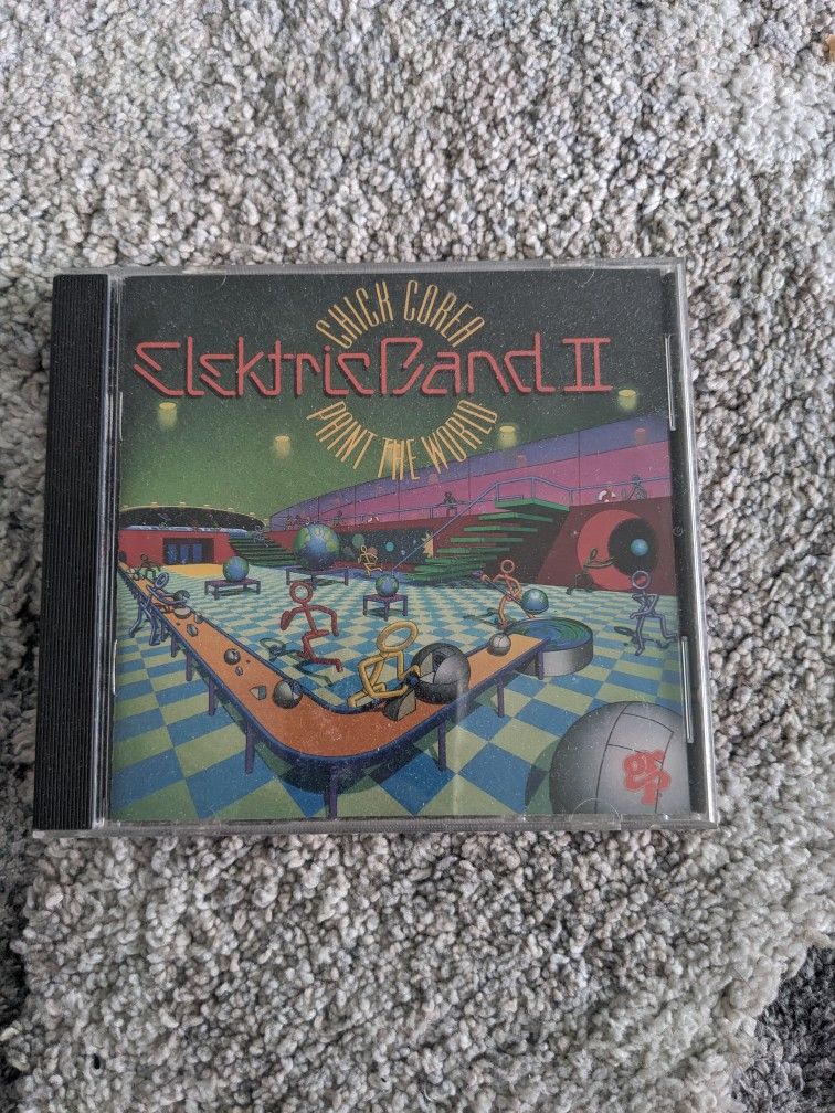 Elektric Band II Paint The World by Chick Corea CD & Case