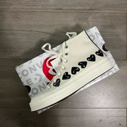 CDG MILK Converse Sz 7 Brand New Never Worn