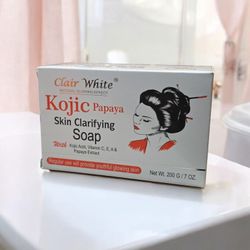 Clair White Kojic Acid, Papaya Extract Skin Clarifying Soap 7oz