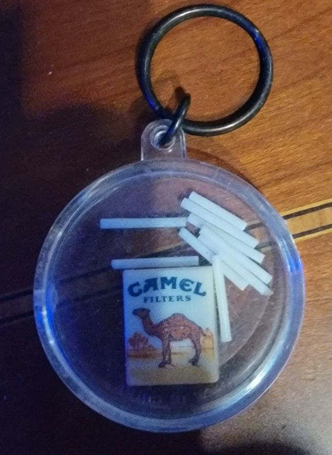 Camel Cigarette Game Keychain