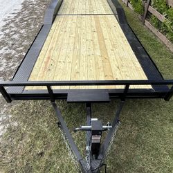 2026 Tandem axle 8.5x24ft drive over fender trailer