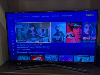 Samsung UN40KU6290 40" 4k LED Smart TV with Remote