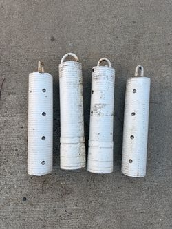 Custom Heavy Duty Concrete Canopy / Pop-Up Tent Weights (Set of 4)