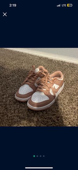 whisper rose dunks 