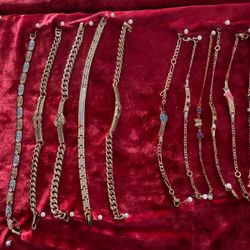 Beautiful Bracelets Gold Plated!