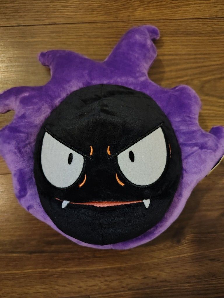 New 9" Ghastly Pokemon Plush