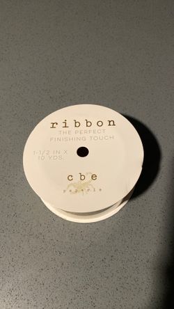 Glitter Gold Ribbon