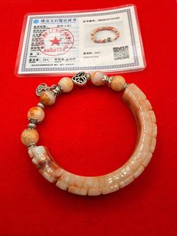 Certified Grade A Jadeite Jade Bracelet