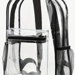 Clear Backpack Asking $15