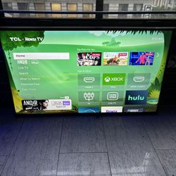 50 Inch TCL Smart Roku TV
