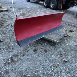 Plow with Skid Steer attachment 