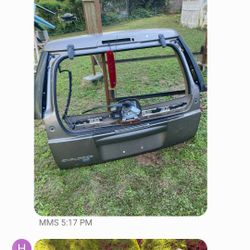 2004 Ford Exployer Tail Gate And Front Bumper