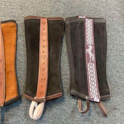 Nuevas Polainas De Cuero 