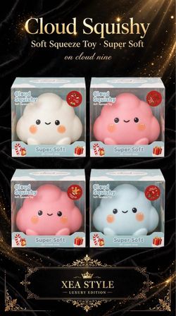 Cloud Squishy Soft Squeeze Toy