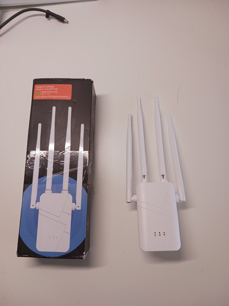 WiFi Extender Signal Booster for Home, Long Range Internet Wireless Repeater up to 10,000 sq.ft New.
Only 10 dollars.
Incredible deal
