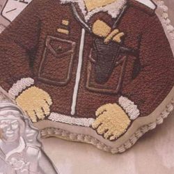 Wilton GI Joe Cake Pan Army Solider 1986 Hasbro Retired Baking Mold General Hawk Rare