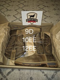 IRISH SETTER ULTRA LIGHT DRY WATERPROOF COMPOSITE SQUARE TOE PULL-UP BOOTS 
