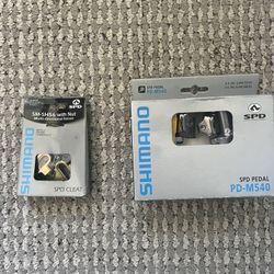 NEW/USED SHIMANO SPD PEDALS