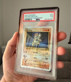 Machop Legendary Collection PSA 7
