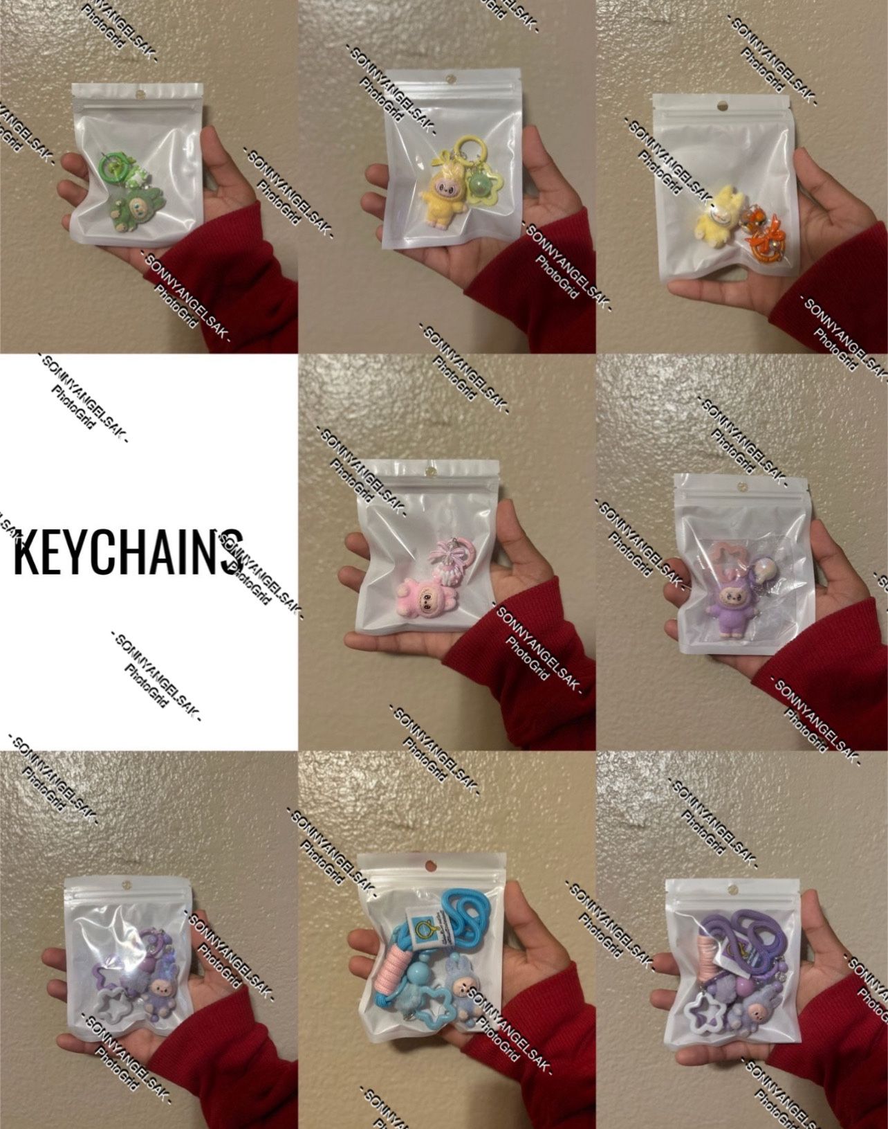Labubu Keychains