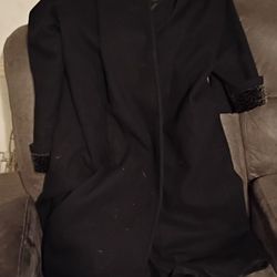 JoD Women's Vintage Wool Trench Coat