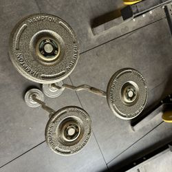 Hampton Curl / Straight Bars Fixed Weight 